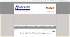 Desktop Screenshot of muellerdental.com